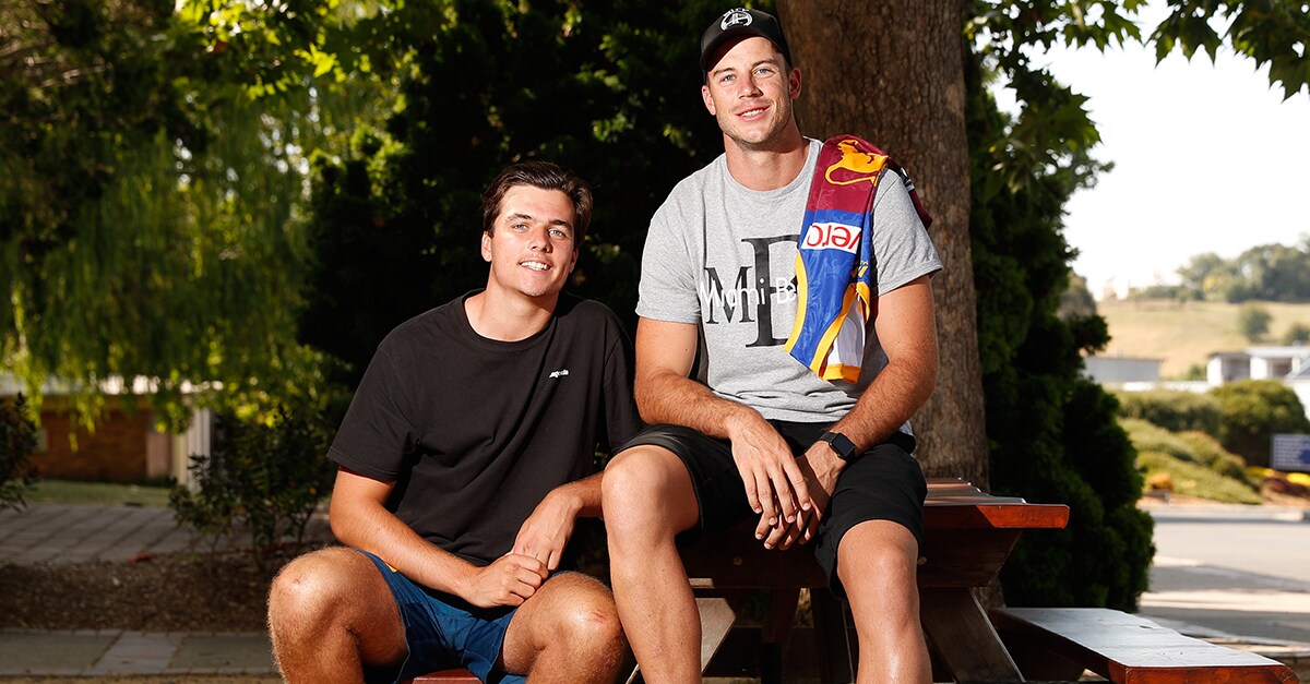 WebWoollerWalker.jpg Toby Wooller (left) and Josh Walker (right) share a unique bond established by their grandfathers. - Josh Walker,Toby Wooller